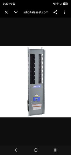 Square D Electrical Load Center Panel Board