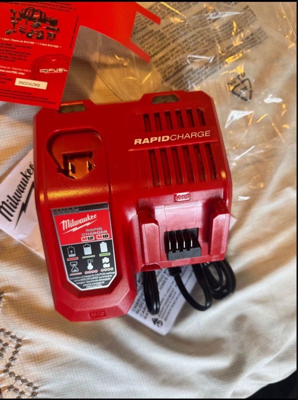 π₯ Genuine Milwaukee Rapid M12 & M18 charger