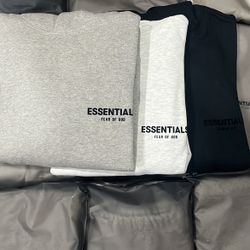 essentials hoodies all colors and sizes