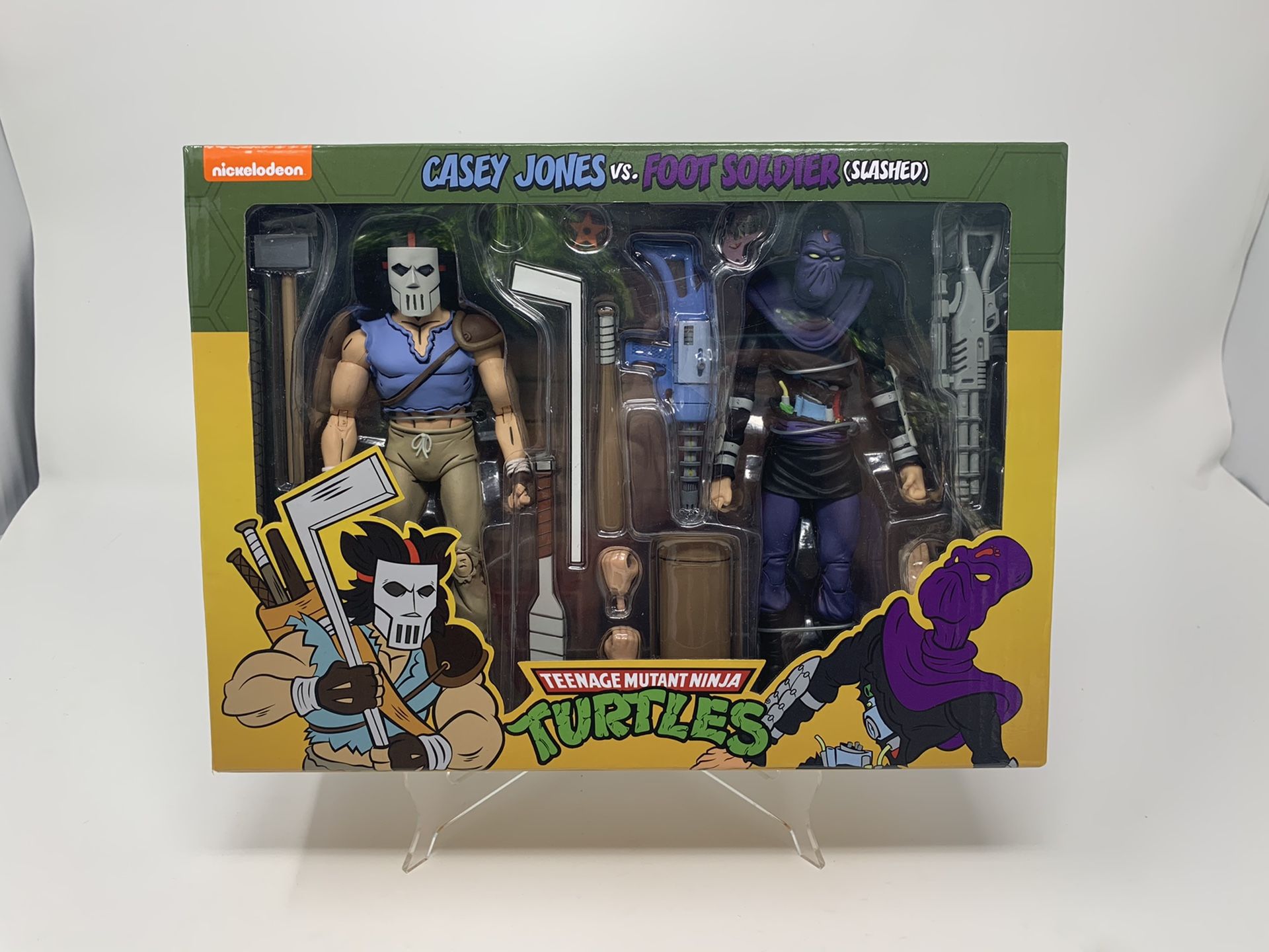 Casey Jones and Foot Soldier TMNT NECA Double Pack (Brand New)