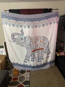 Elephant Shower Curtain