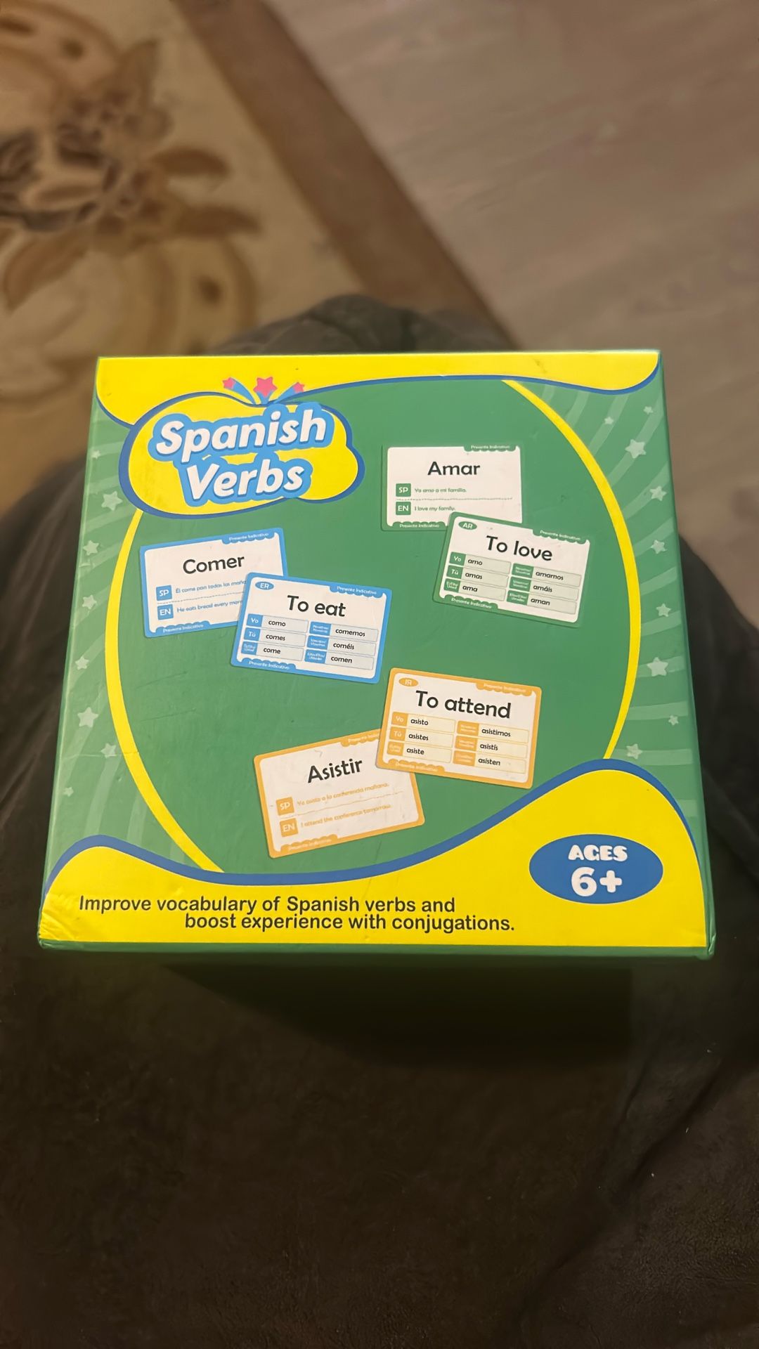 Spanish Verbs Flashcard Set 