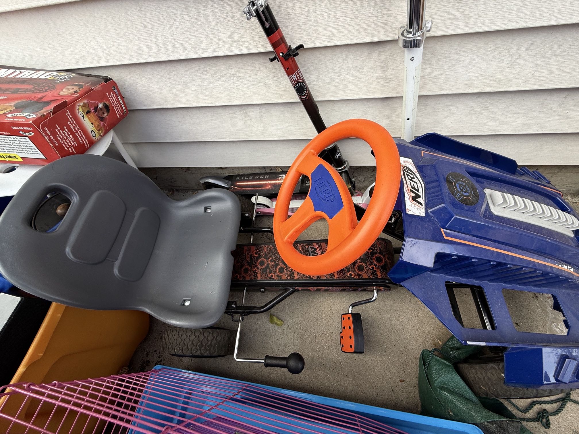 Nerf Pedal Go-Kart – Action Meets Adventure!