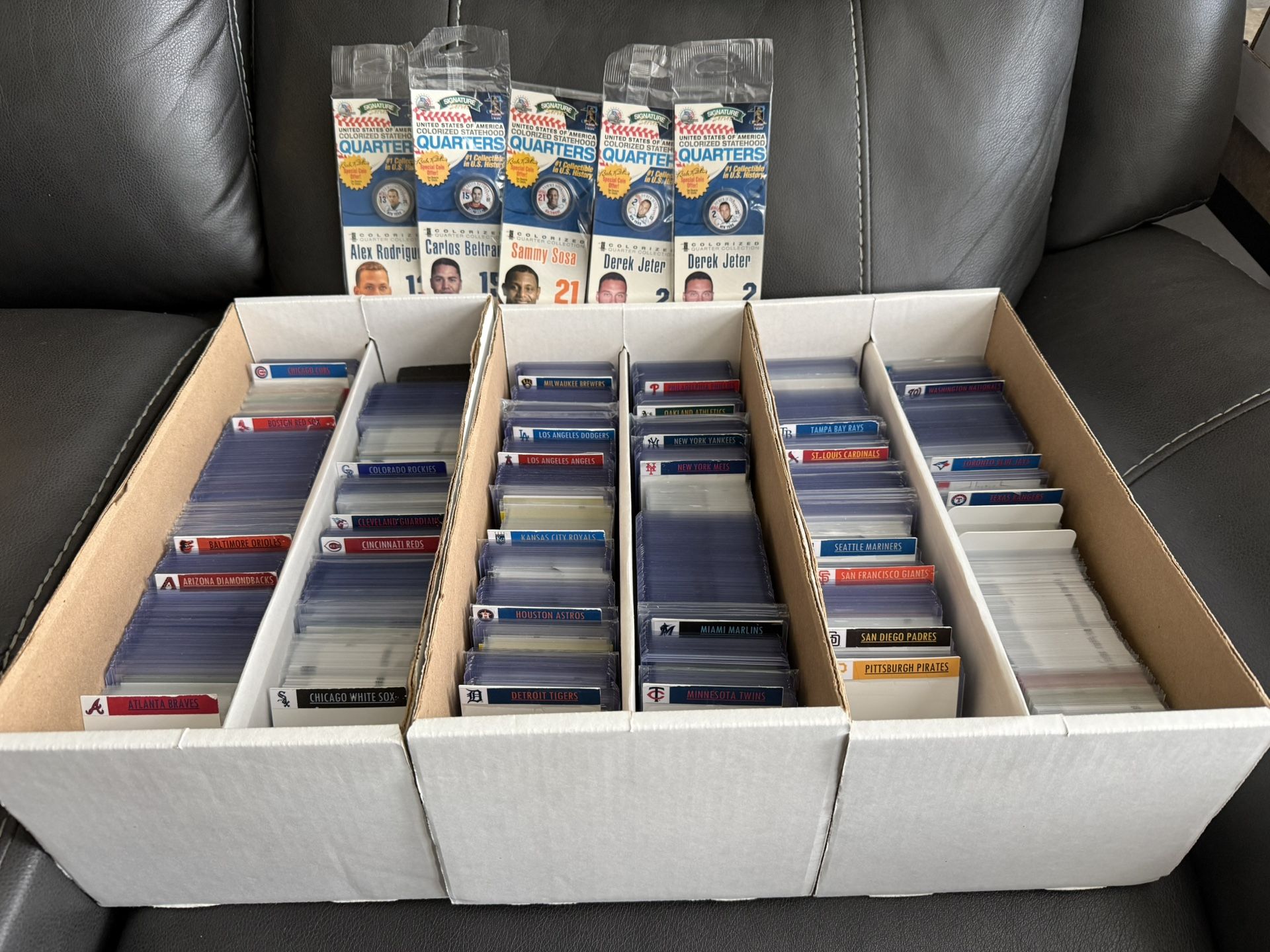 Baseball, Basketball, Football Card Collection