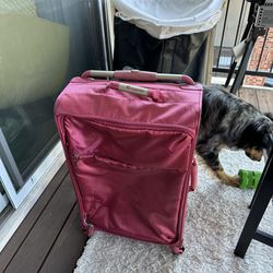 Pink Suitcase/luggage