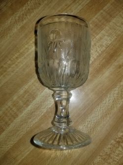 Vintage Iris by Jeannette Juice Glass