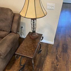 Coffee Table And Matching Side Table