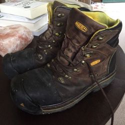 Keen Milwaukee steel toe work boots size 10