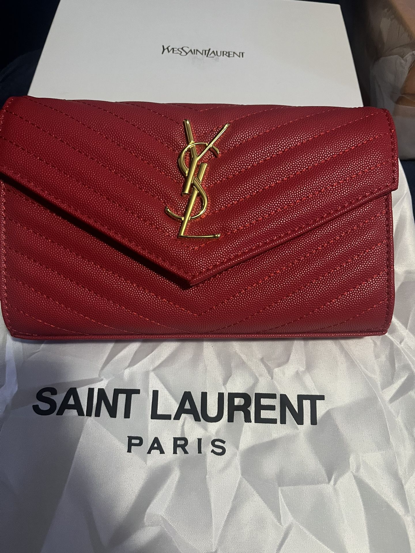 Saint Laurent Ysl Clutch Bag