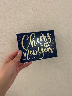 New Years cards