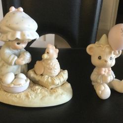 Precious Moments Porcelain Figurines 