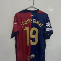 FC Barcelona 2024-25 Home Lamine Yamal Jersey (medium Large XL 2X)