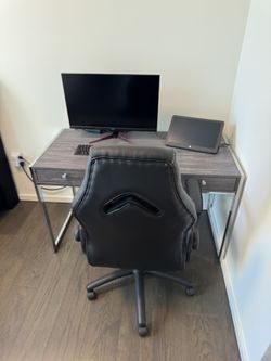 Grey Desk For Sale
