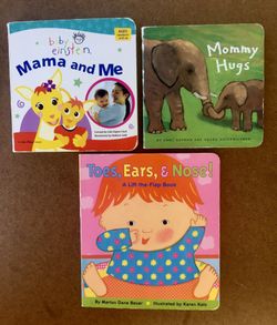 3 Children’s Board Books for Infants & Toddlers - 2 are about Mommy & 1 is a Lift-the-Flap Book