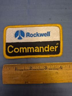 ROCKWELL COMMANDER AIRCRAFT PATCH