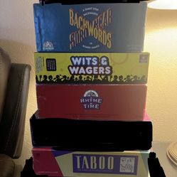 Lot Of 4 Board Games For 10+ 