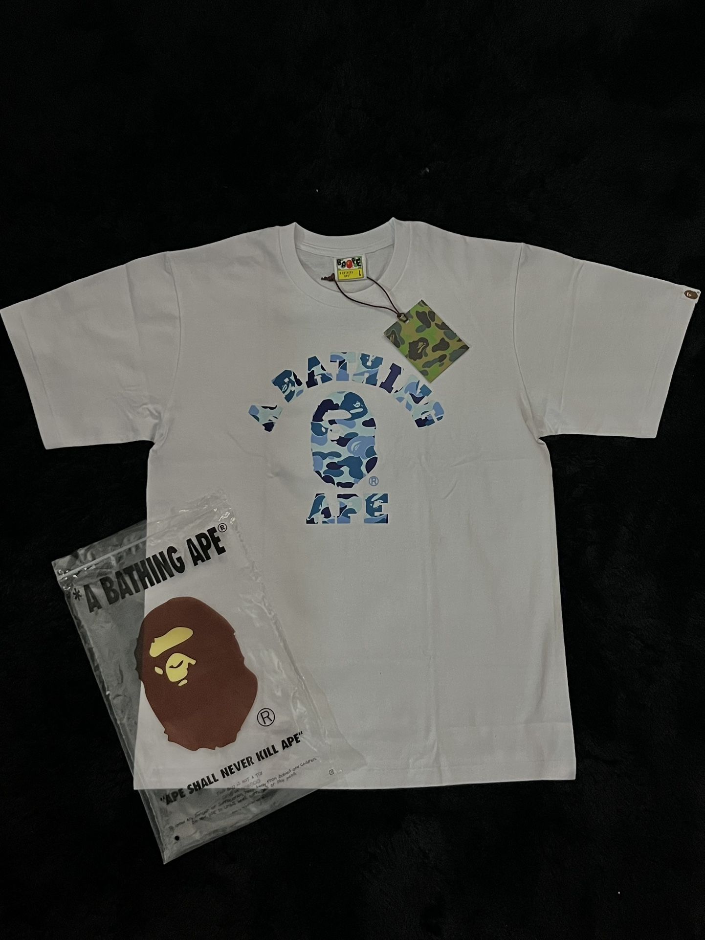 White Bape Tee 