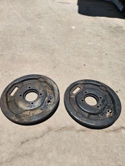 MGA Rear backing plates