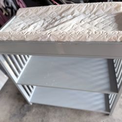 Changing Table With Pad