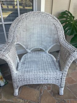 Authentic wicker chair Authentic wicker chair