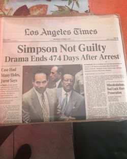 Simpson not guilty