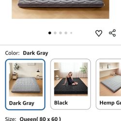 Premium Foam Japanese Futon Floor Mattress