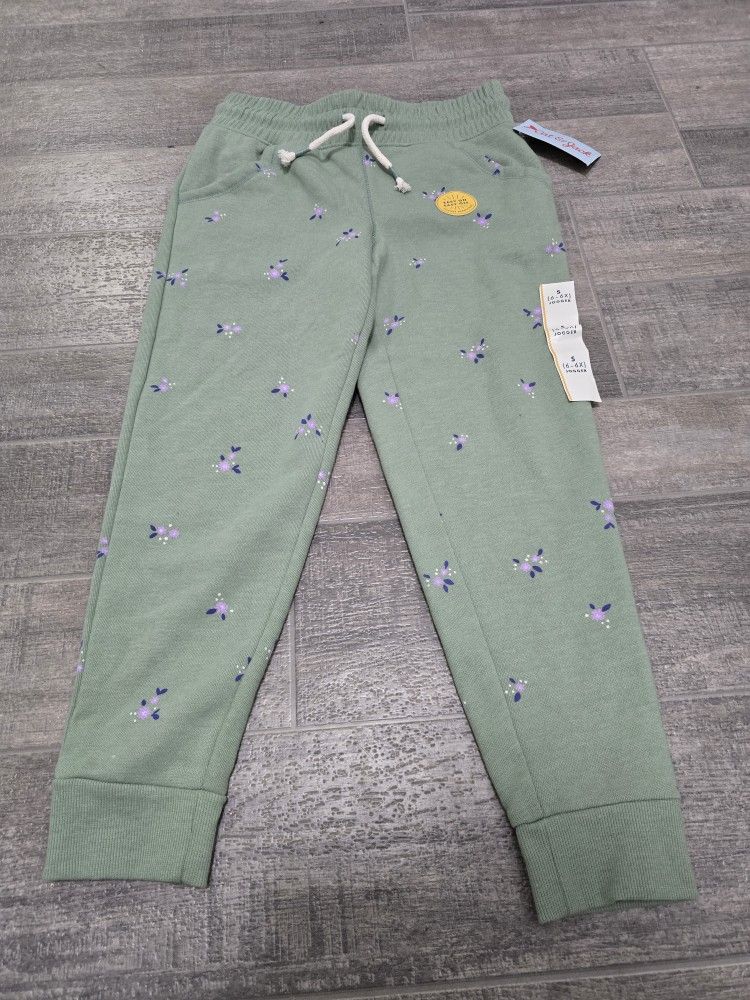 NWT Girls 6X Cat & Jack Joggers