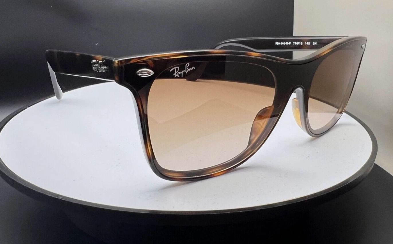 Brand New Sealed RB4440-N-F Blaze Wayfarer In Brown Gradient Lenses