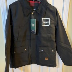Buffalo Outdoor Canvas Barn Jacket Fleece Lined