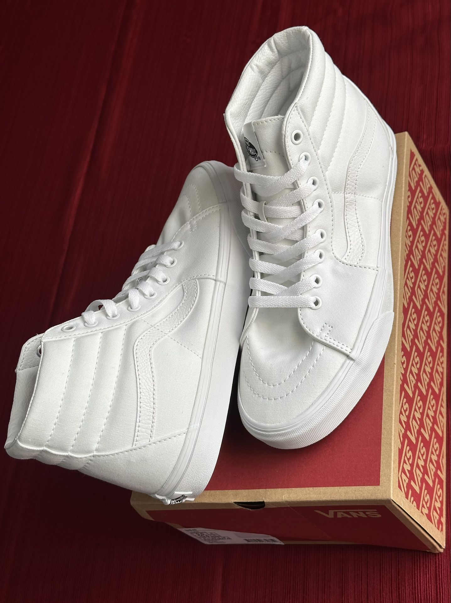 Vans Sk8 Hi Triple White