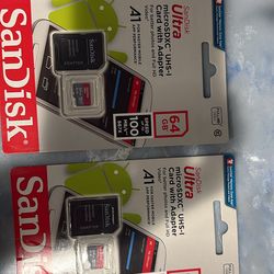 San Disk Ultra/ micro SDXC (2 brand new)