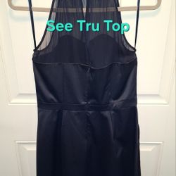 The Limited Women Dress Navy Blue Sleeveless 
Size 8 
Brand New Tags 