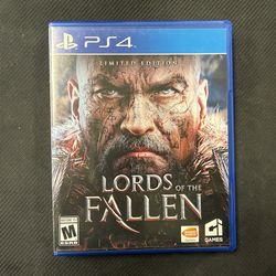 LORDS OF THE FALLEN LIMITED EDITION (PLAYSTATION 4 2014) + Soundtrack!