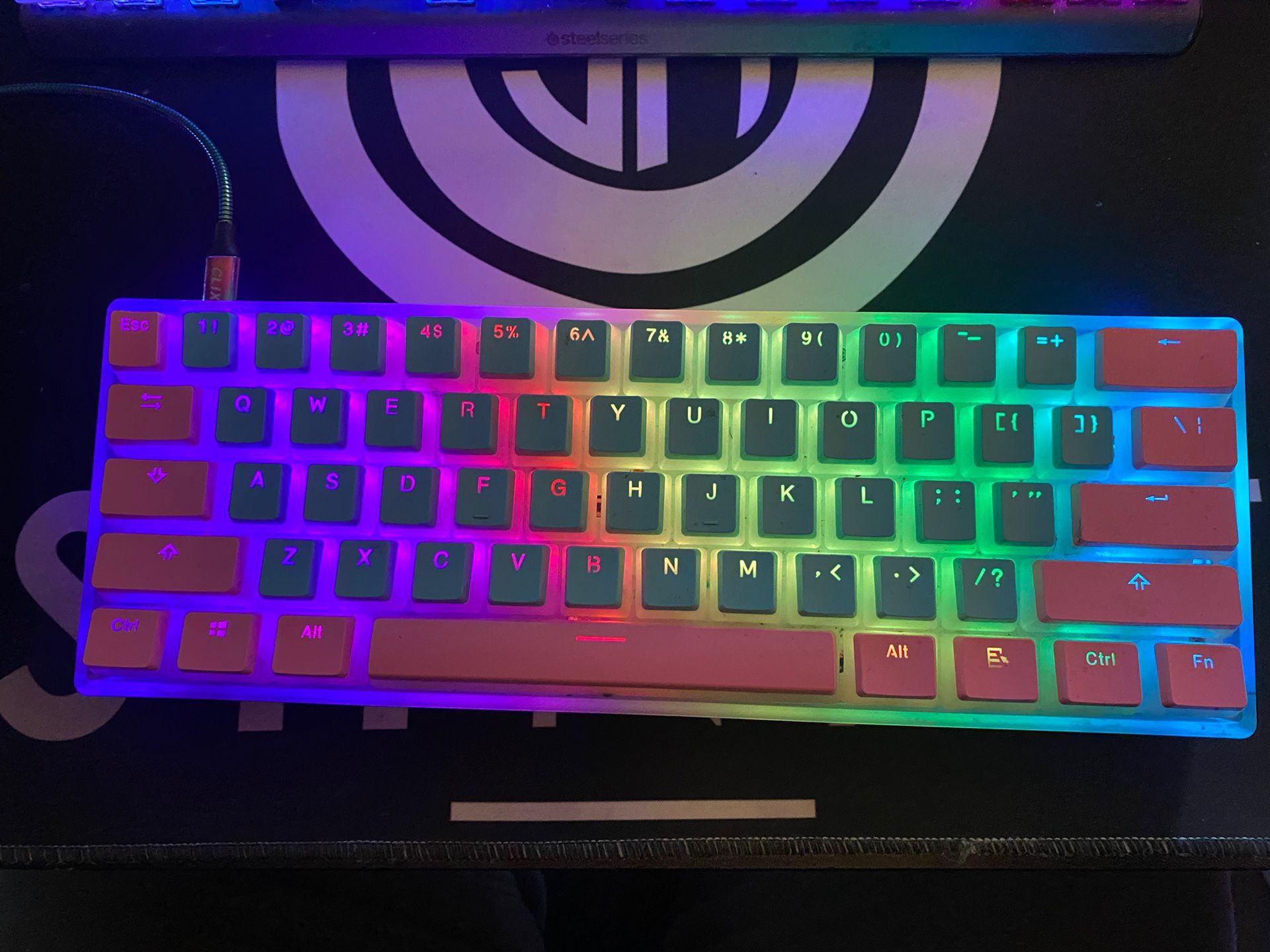 Clix Cotton Candy Keyboard