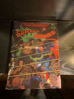 Dc comics: Superman vs. Muhammad Ali foil cover