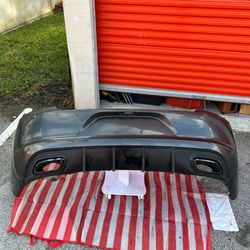 2015-2023 Dodge Charger SE, GT Rear Bumper with SRT Style Defuser