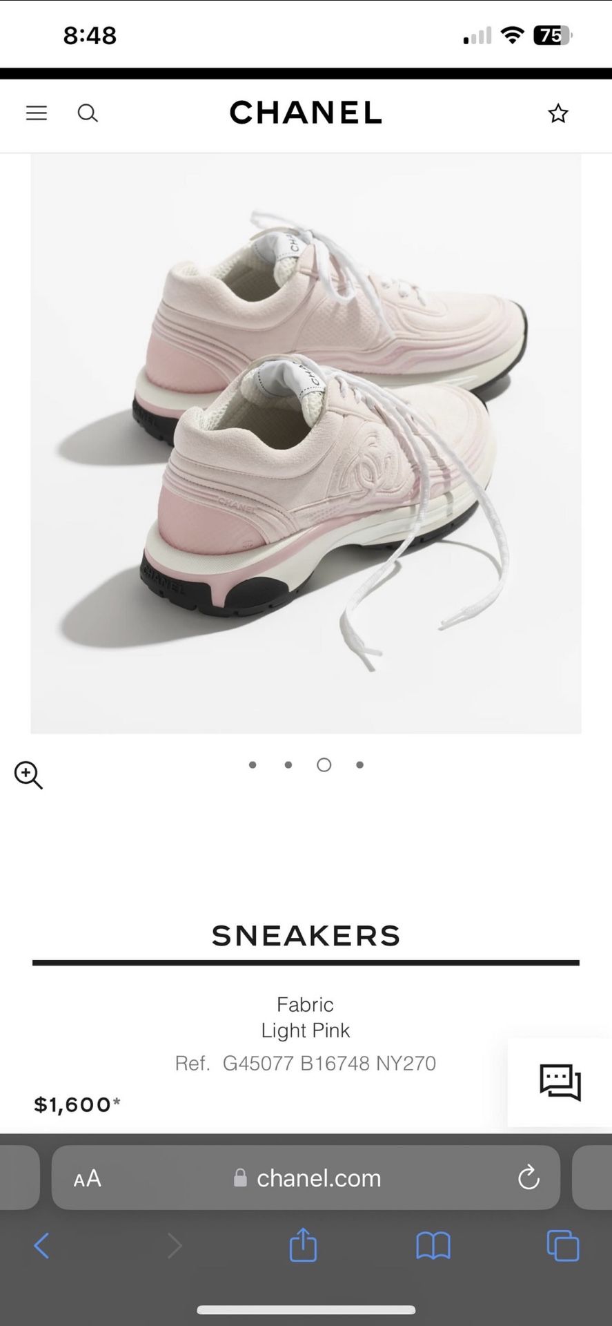 Chanel Shoes Size 46 (11 12 Us)