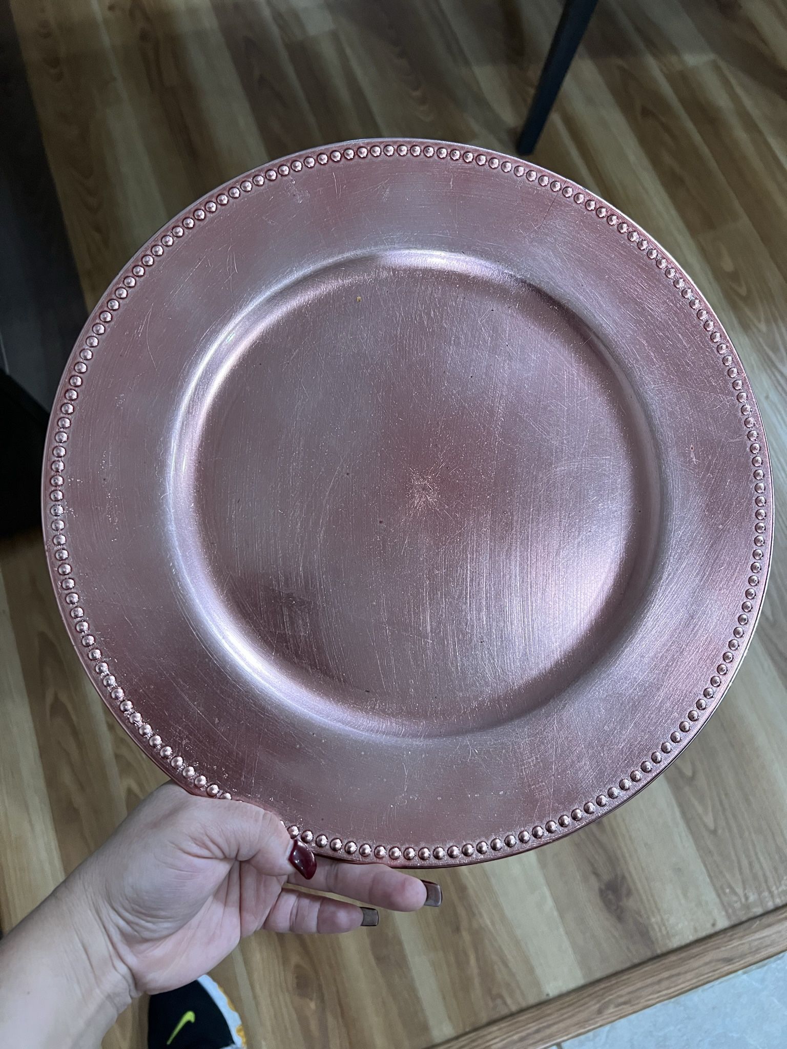 Rose Gold Plates (13In) Have 30