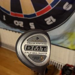 dunlop titanium reinforced DMT oversize offset five wood