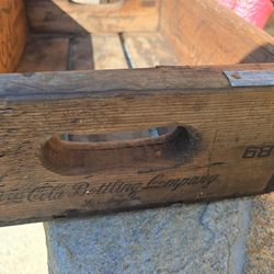 Vintage Wood Coca Cola Bottle Crates