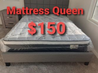 ⭐Mattress 12" Inches tall
Pillow top⭐
🔹️Queen $150
🔹️Full $130
🔹️Twin $120
🔹️King $260
🔹️Cal King$260
🚛Delivery available $20🚛