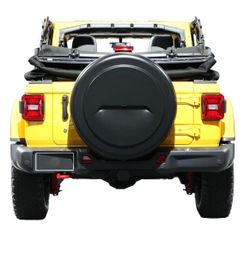 Boomerang JL Spare Tire Cover – Fits 33” Tire – Backup Camera Compatible