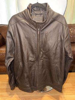 Rodd & Gunn Genuine Leather Jacket – Brown – Size XL (Rarely Used)