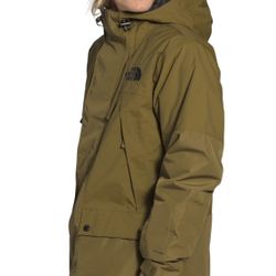 The North Face Men’s Goldmill Insulated Hooded Ski Jacket Parka Green 
