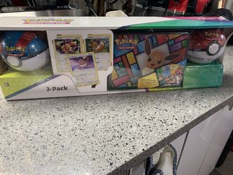 Get It Before It’s Gone! Brand New Pokémon 3 Pack Gift Set!!