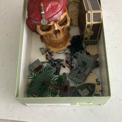 Box Of Assorted Pirate Legos