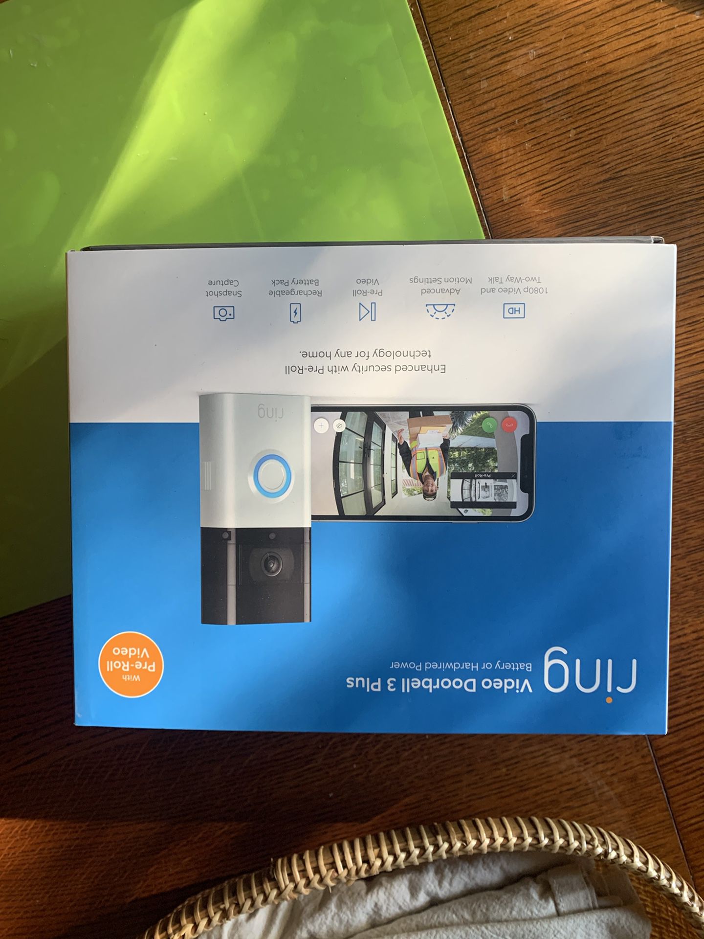 Brand new never used Ring Doorbell 3 pro