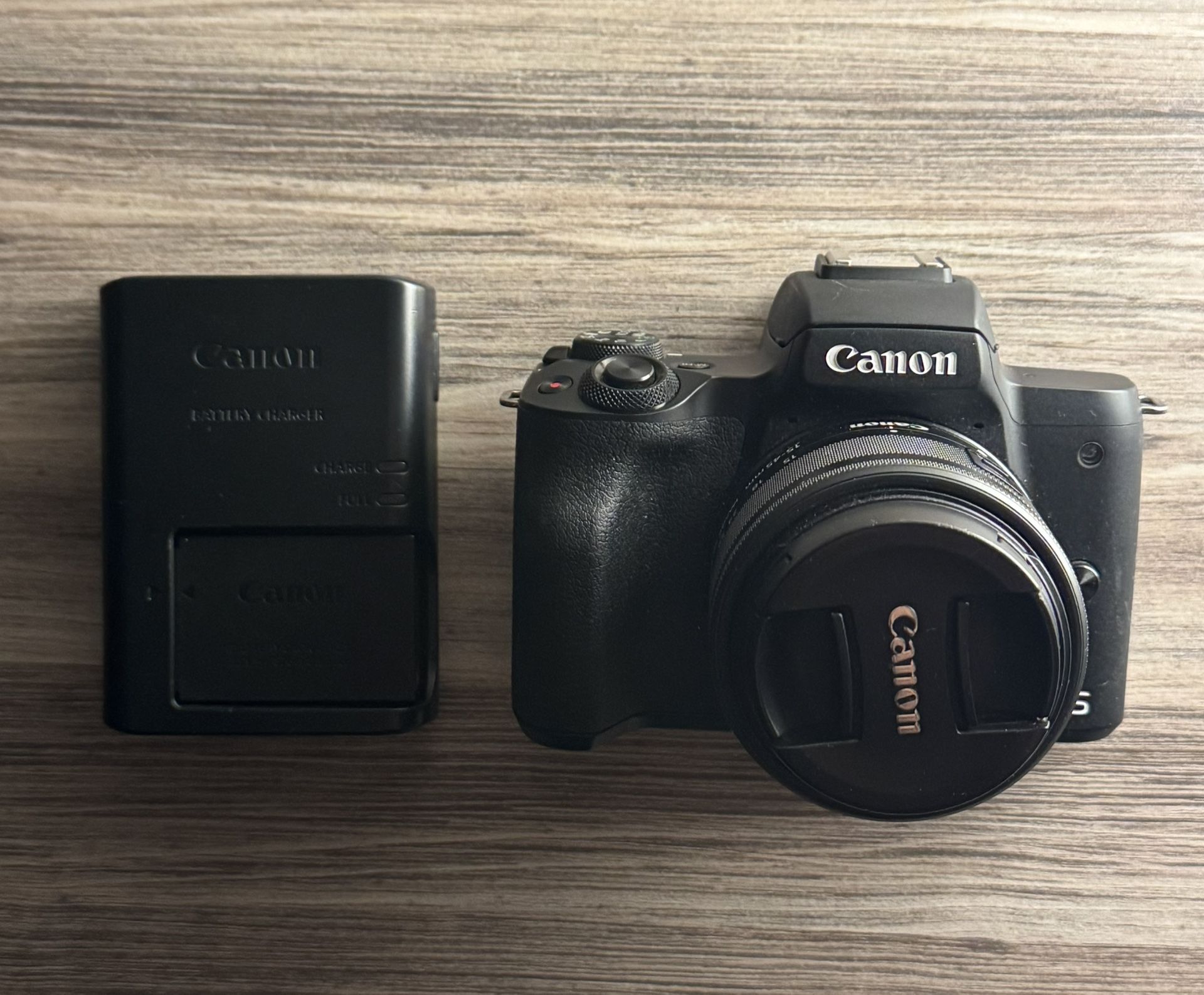 Canon EOS M50 Mark II Mirrorless Camera with 15-45mm Lens