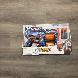 Sonic X Shot Nerd Gun NIB