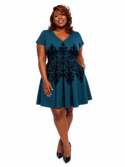 Teal  dress